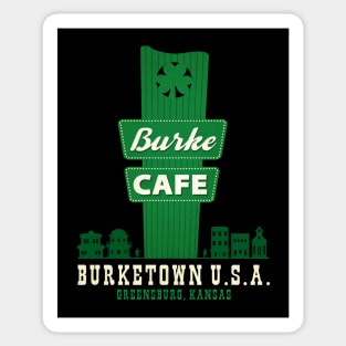 Burke Cafe Sticker